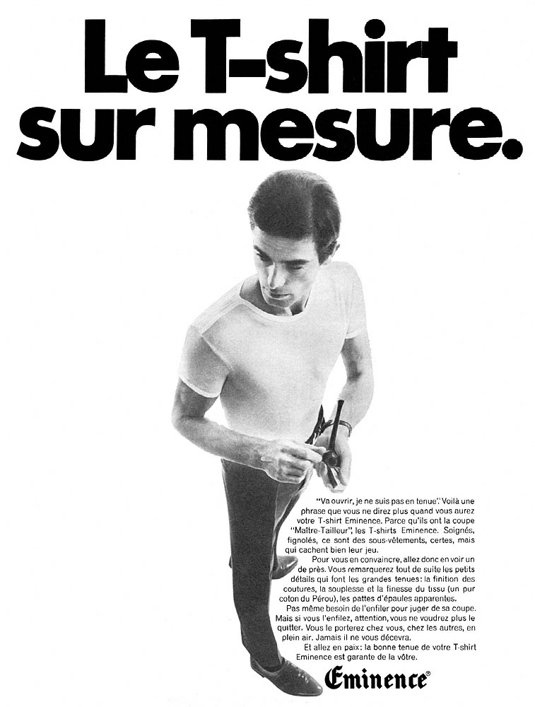 Publicit� Eminence 1967