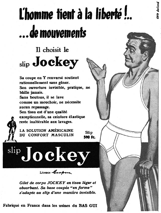 Publicité Jockey 1951