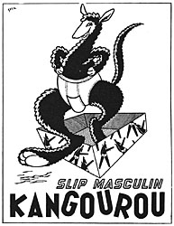 Publicit Kangourou 1952