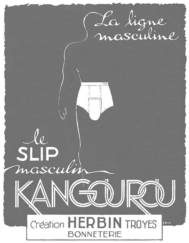 Publicité Kangourou 1950