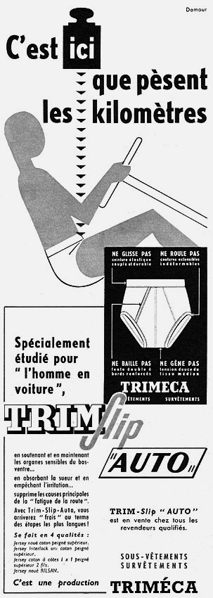 Publicité Trimca 1959