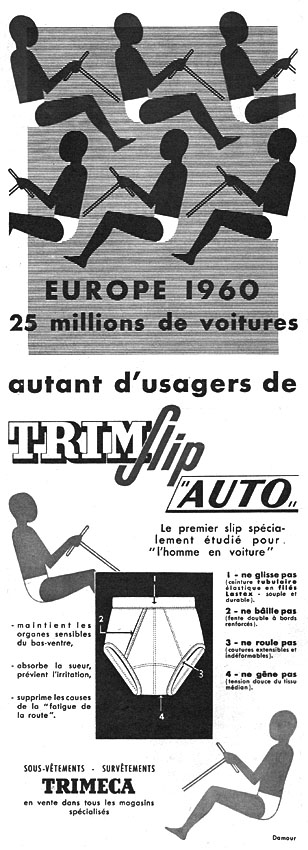 Publicité Trimca 1960