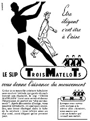 Marque Trois matelots 1954