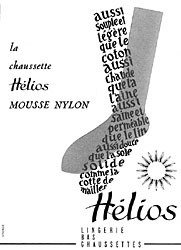 Publicit Helios 1952