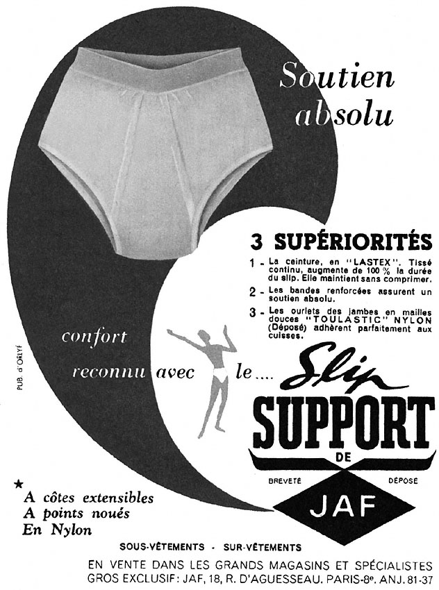 Publicité Jaf 1953