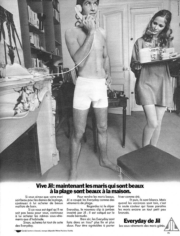 Publicit� Jil 1970