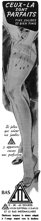 Publicité Jil 1952