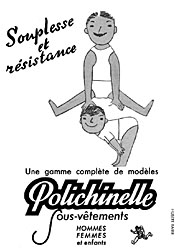 Publicit Polichinelle 1956