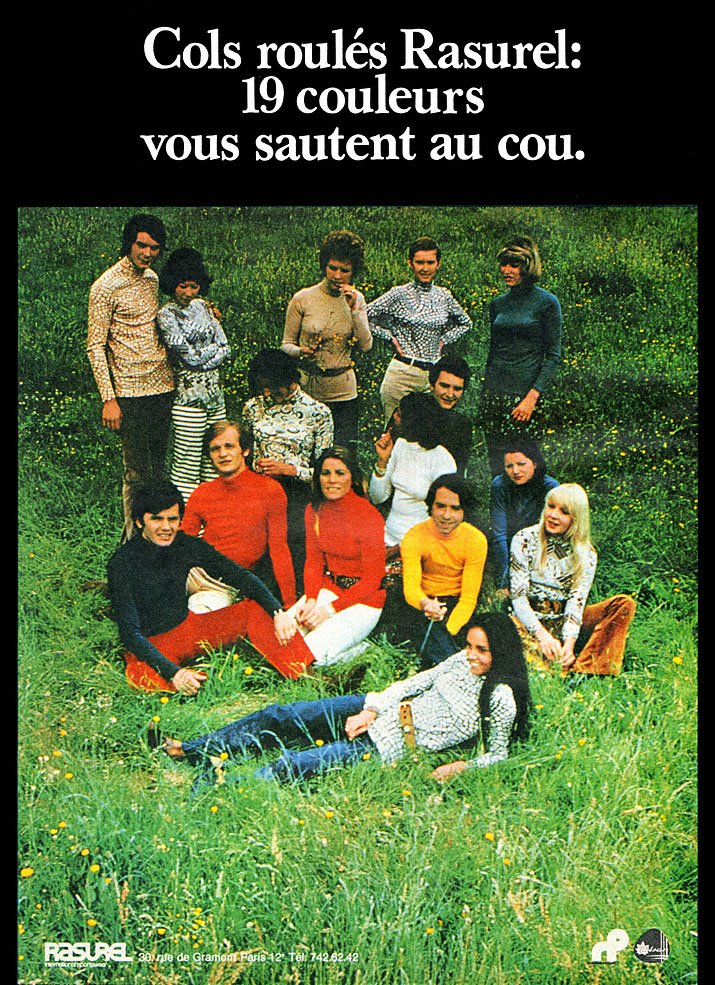 Publicit� Rasurel 1970