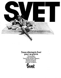 Publicité Svet 1971