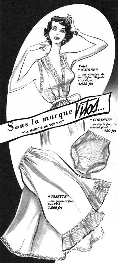 Publicité Vibs 1954