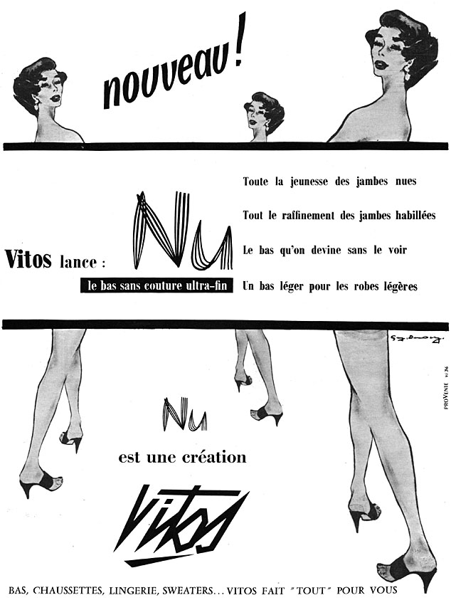 Publicité Vibs 1956