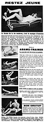Publicit Adams Trainer 1963