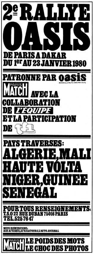 Publicité Sport Auto 1979