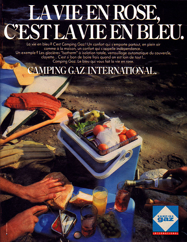 Publicité Camping Gaz 1981