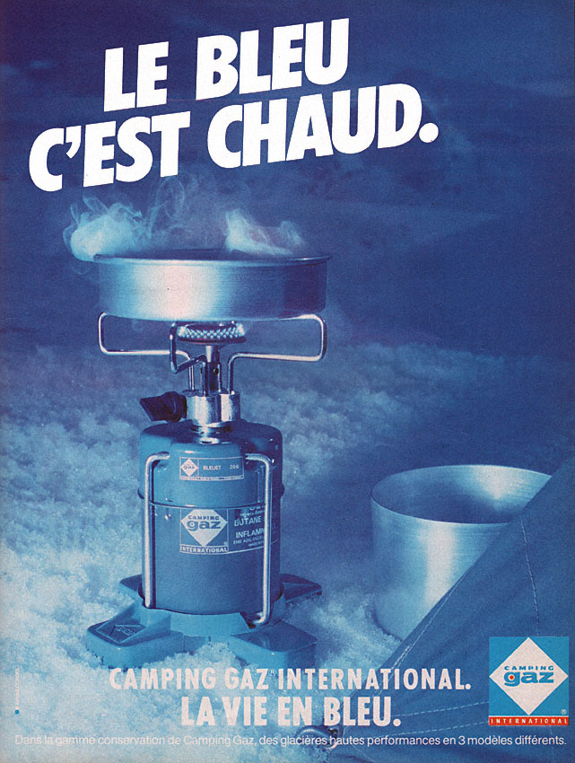 Publicité Camping Gaz 1982