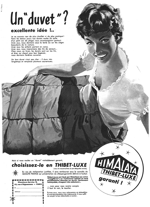 Publicité Himalaya 1956
