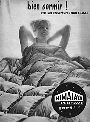Publicit Himalaya 1962
