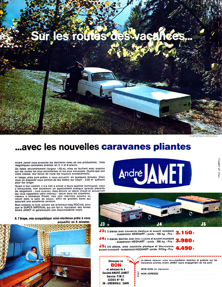 Publicit� Jamet 1969