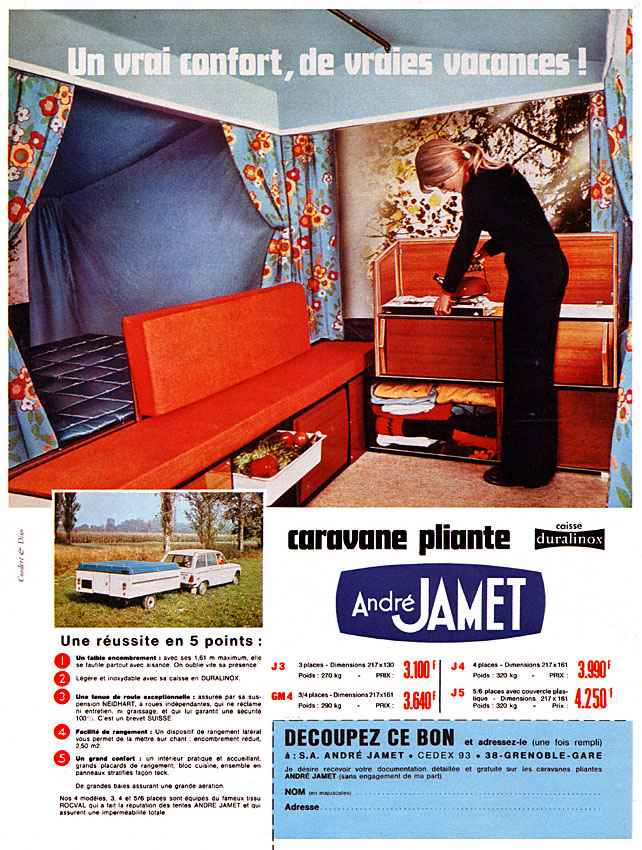 Publicité Jamet 1970
