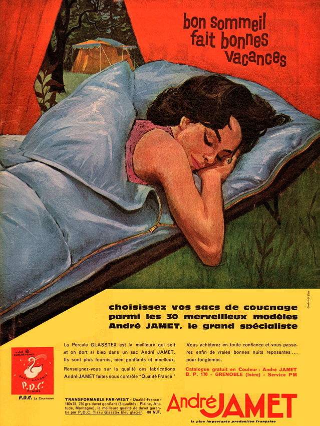 Publicité Jamet 1960