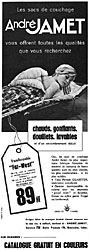Publicit Jamet 1961