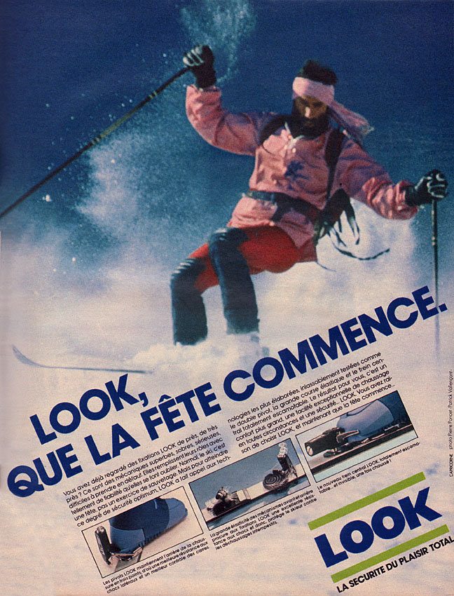 Publicité Look 1982