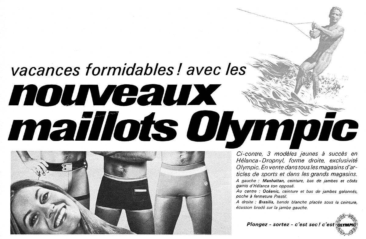 Publicit� Olympic 1969