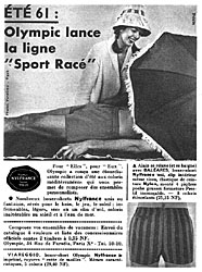 Publicit Olympic 1961
