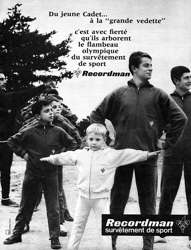 Publicité Recordman 1965