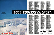 Publicité Sport 2000 1987