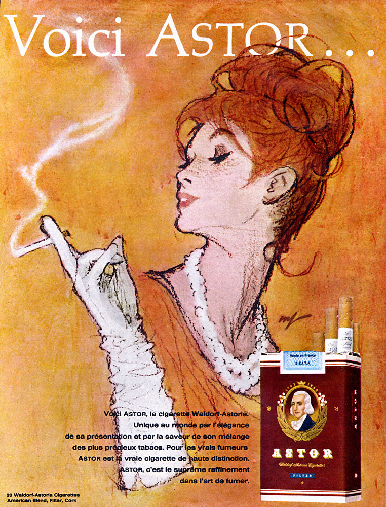 Publicité Astor 1963