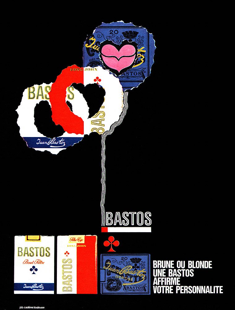 Publicit� Bastos 1970