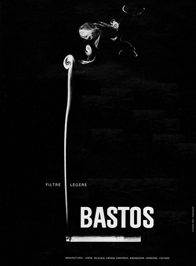 Publicité Bastos 1968