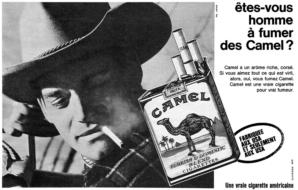 Publicité Camel 1964