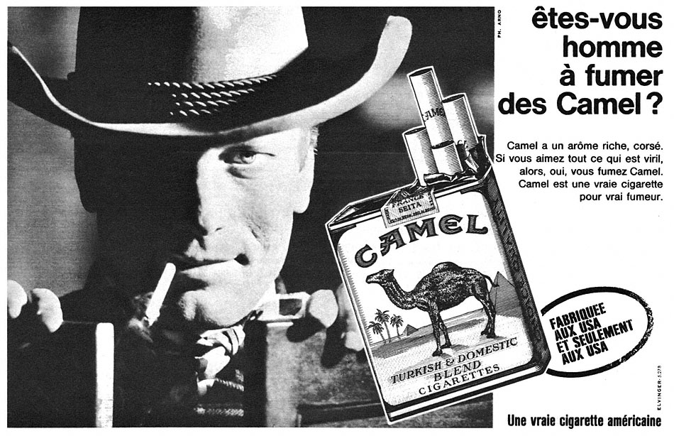 Publicité Camel 1964