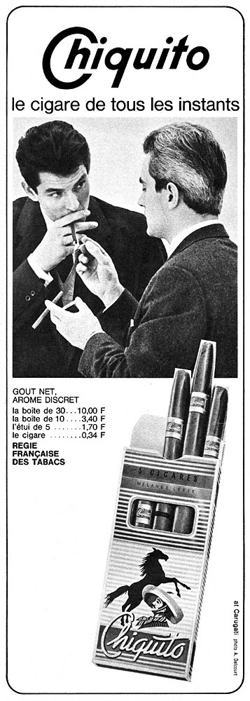 Publicité Chiquito 1963