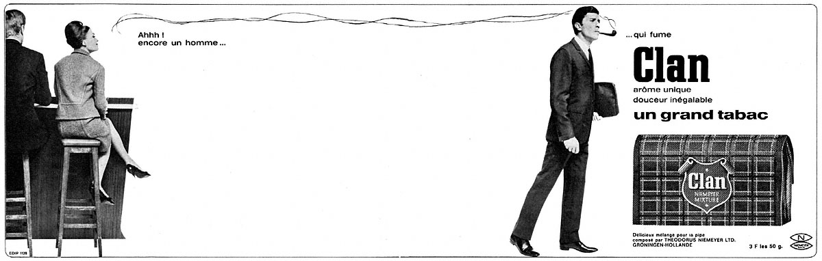 Publicit� Clan 1965