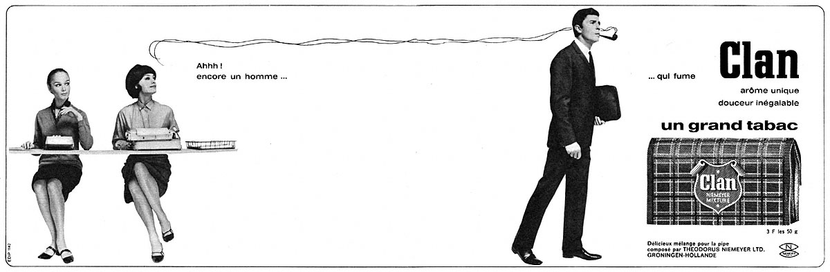 Publicit� Clan 1965