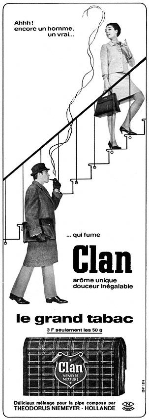 Publicité Clan 1967