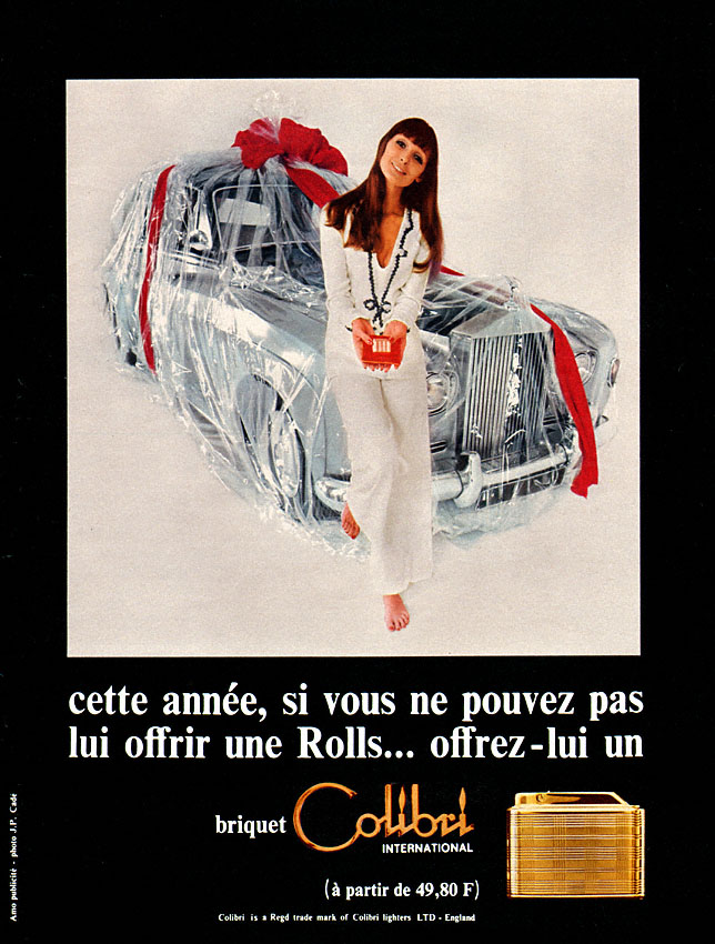 Publicité Colibri 1968