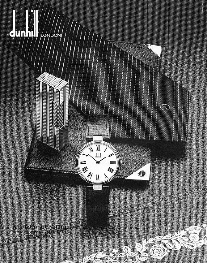 Publicité Dunhill 1981