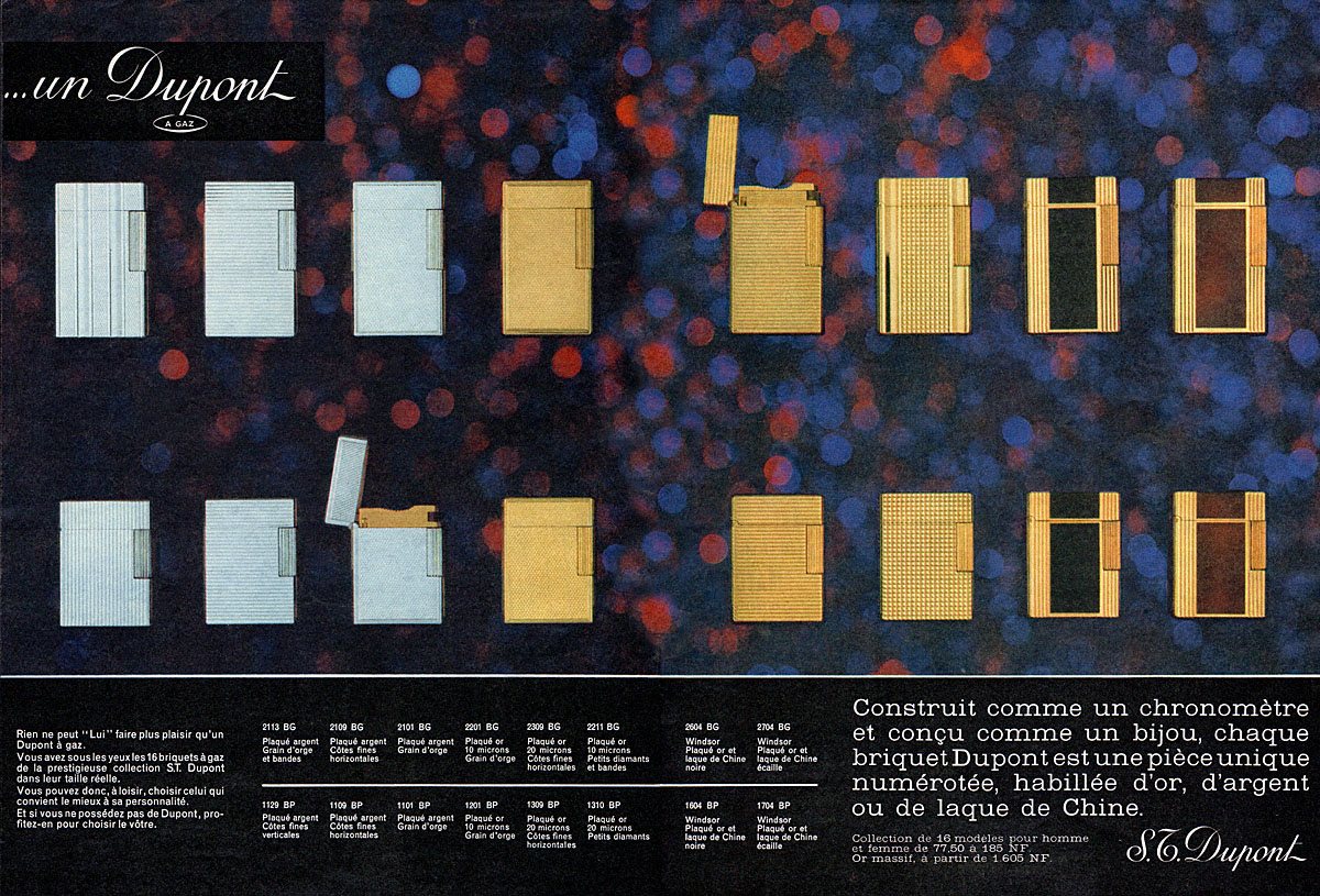 Publicité Dupont 1960