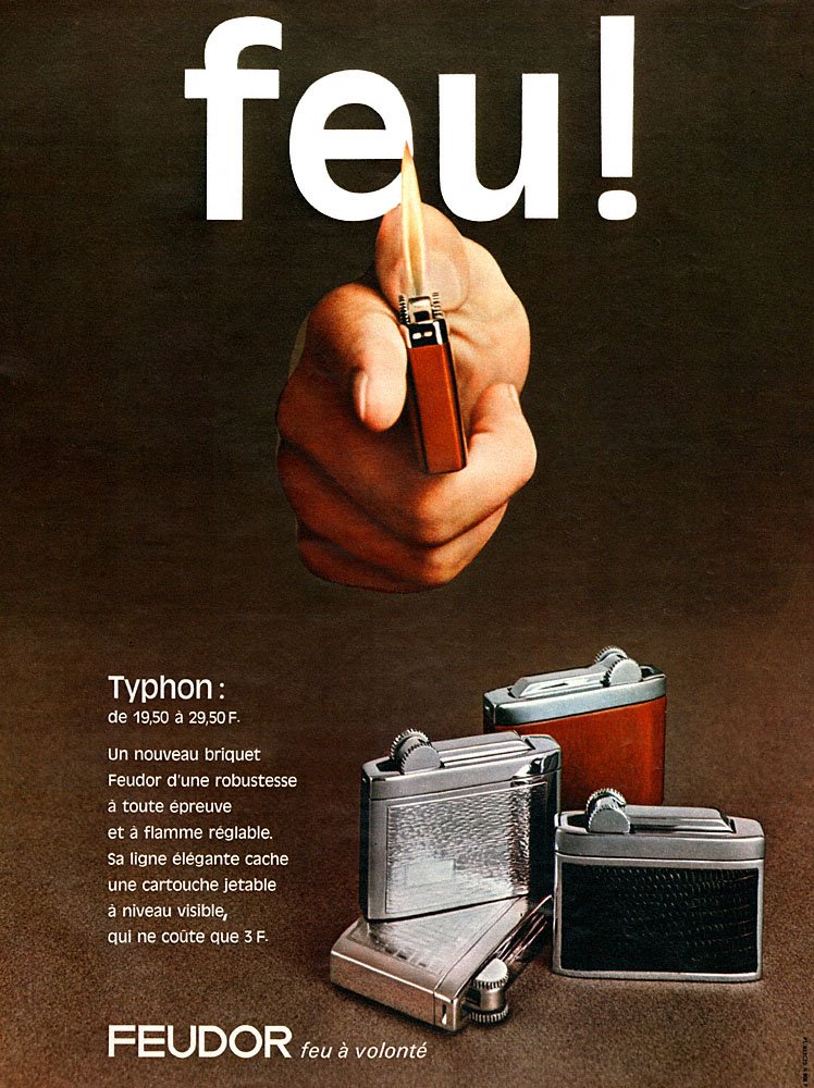 Publicit� Feudor 1969
