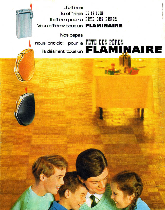 Publicité Flaminaire 1962