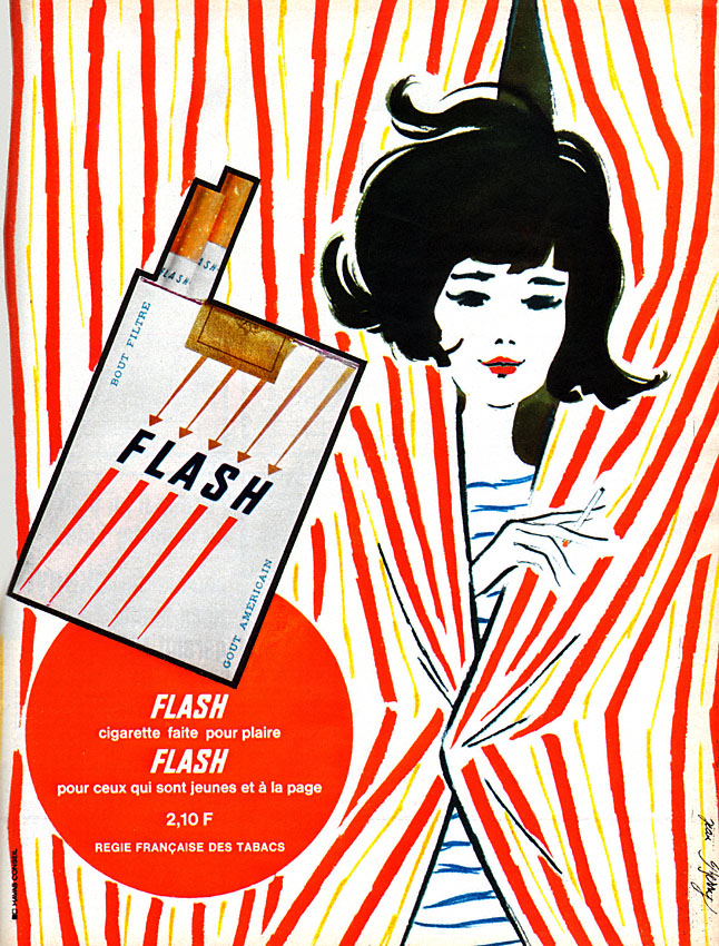 Publicité Flash 1965