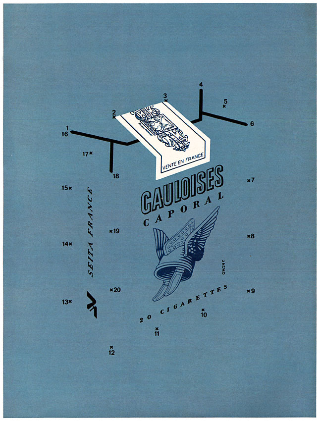 Publicité Gauloises 1978