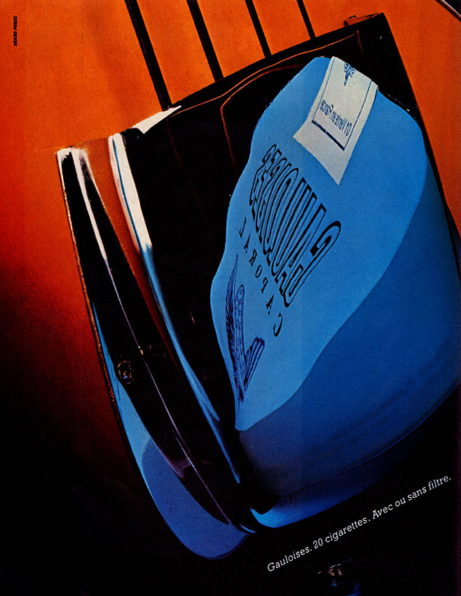 Publicité Gauloises 1980