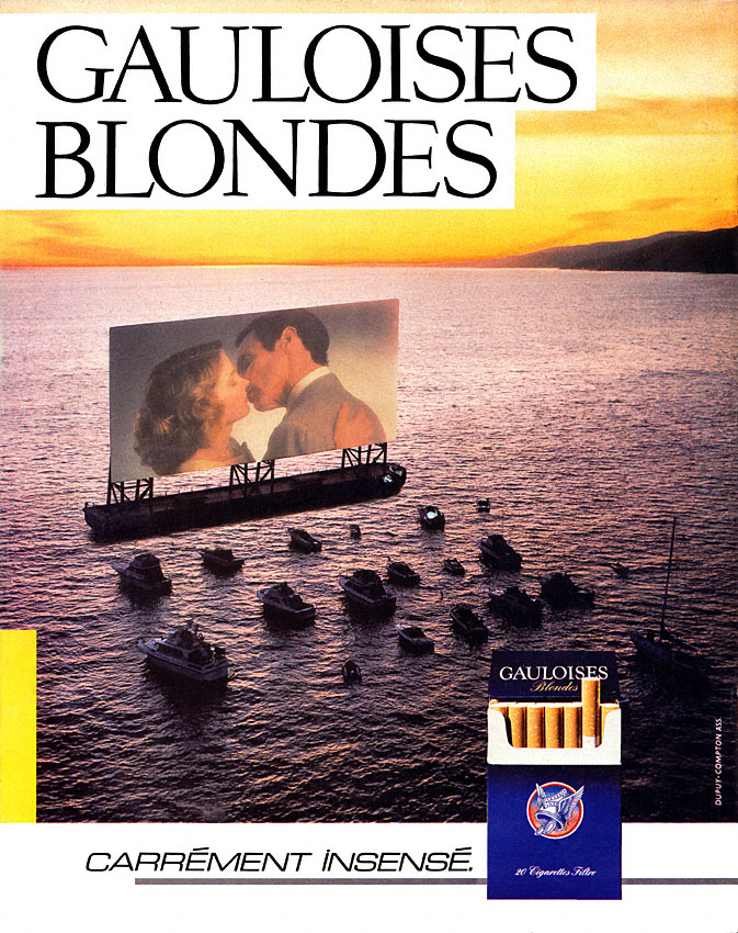 Publicité Gauloises 1984