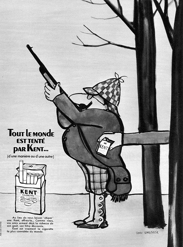 Publicité Kent 1969